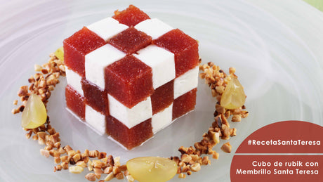 Receta de Cubo de Rubik con Membrillo Santa Teresa