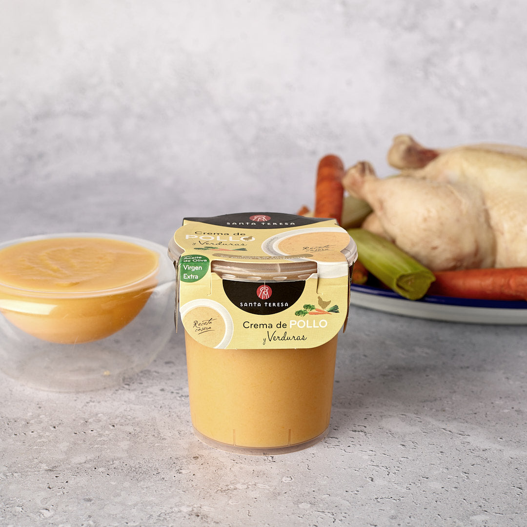 Pack 3 Cremas de Pollo y Verduras 1.200g