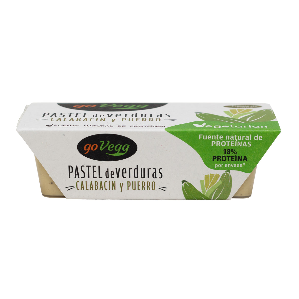 Pastel de Calabacín y Puerro 170g