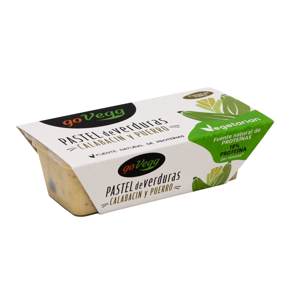 Pastel de Calabacín y Puerro 170g