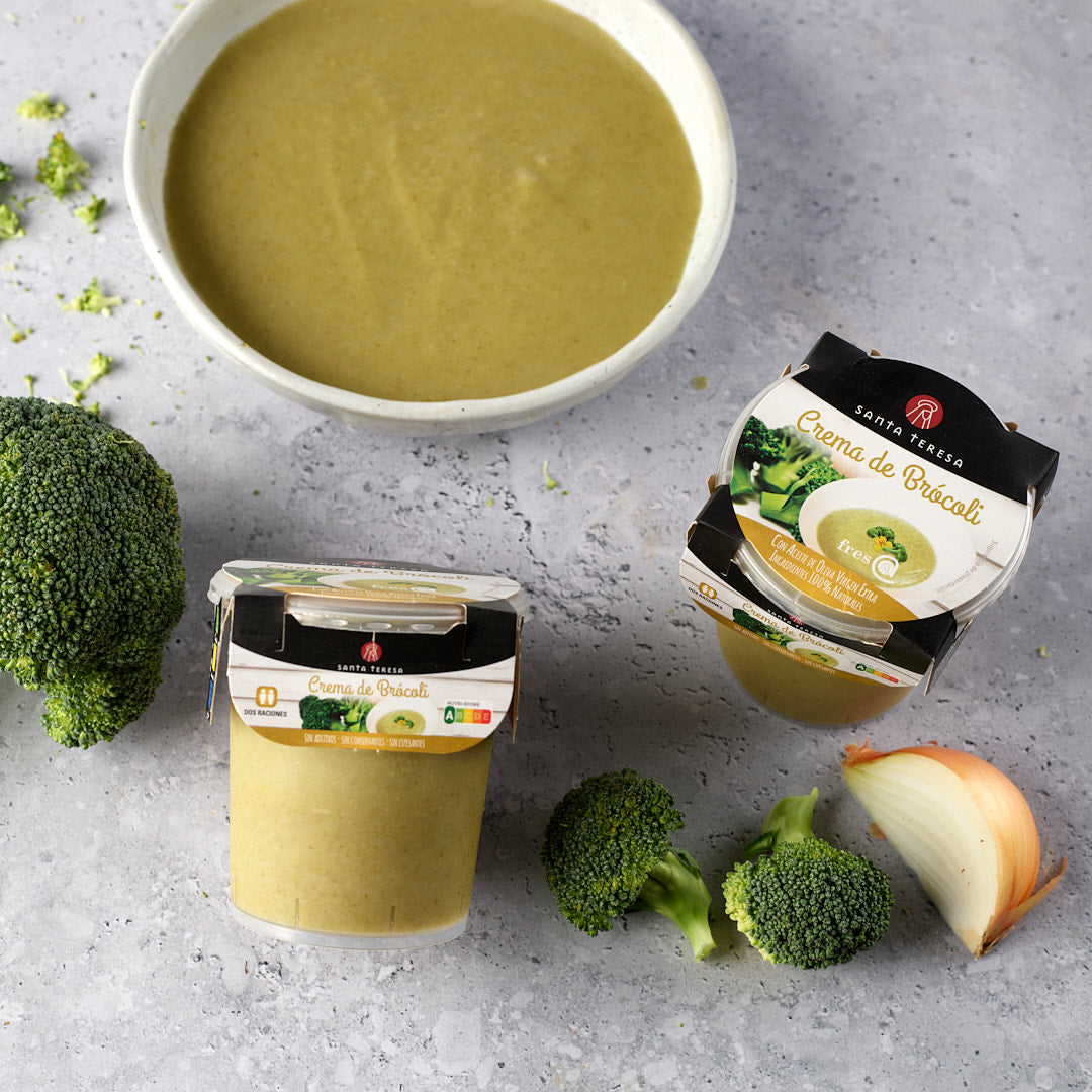 Pack 9 Cremas de Brócoli 3.600 g