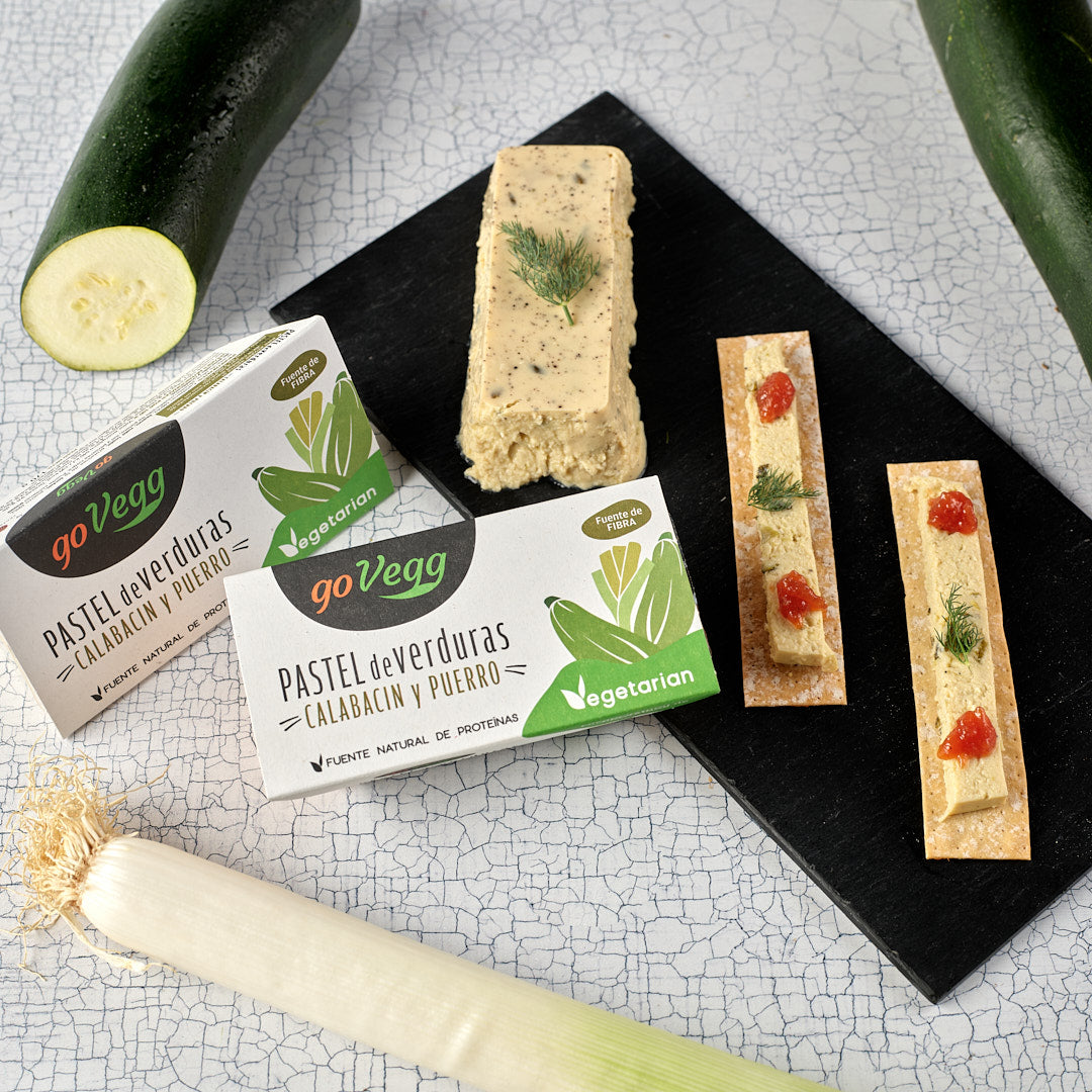 Pastel de Calabacín y Puerro 170g