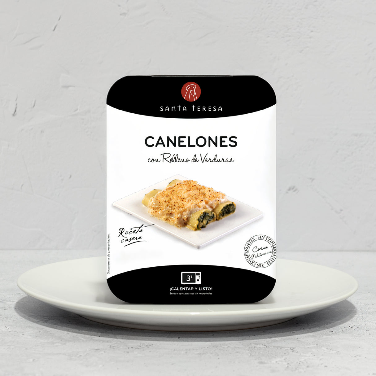 Canelones con Relleno de Verduras 220 g