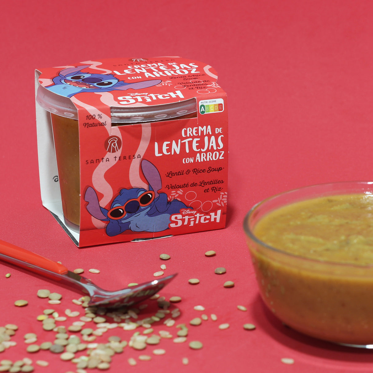 Pack 3 Cremas Disney de Lentejas con Arroz 840g