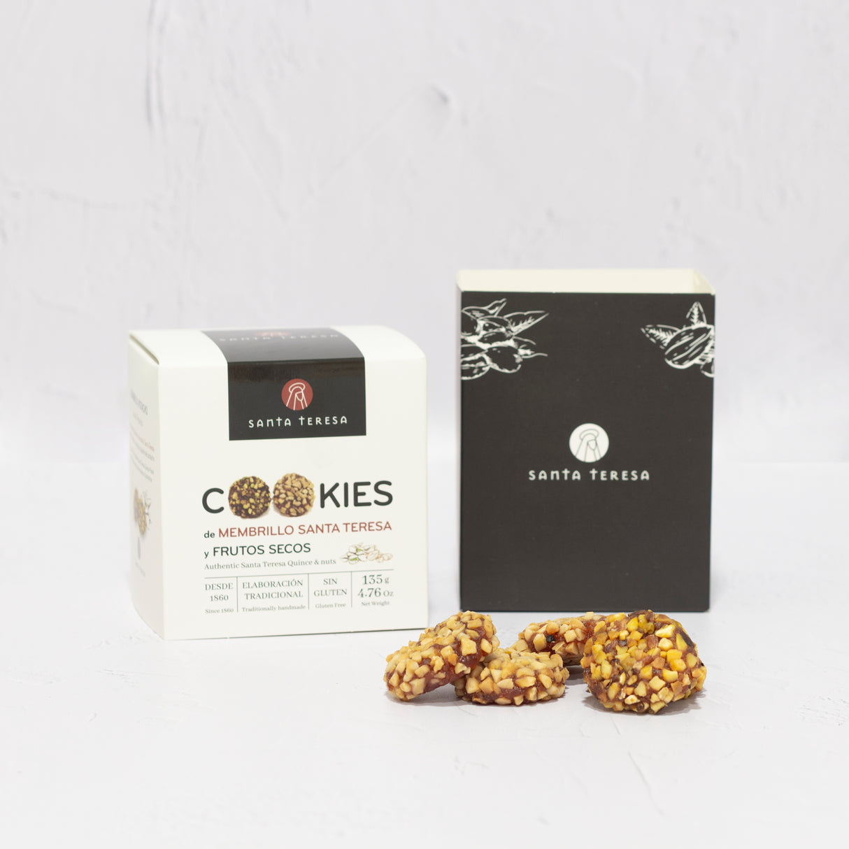 Pack de 6 estuches de Cookies de Membrillo con Frutos Secos