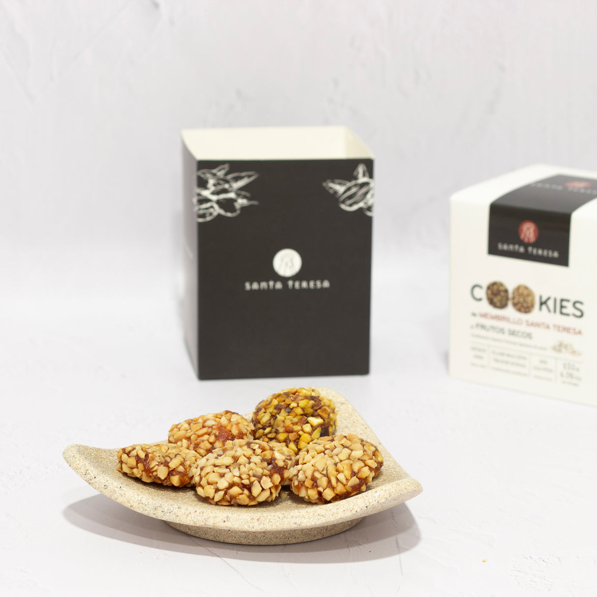 Pack de 6 estuches de Cookies de Membrillo con Frutos Secos