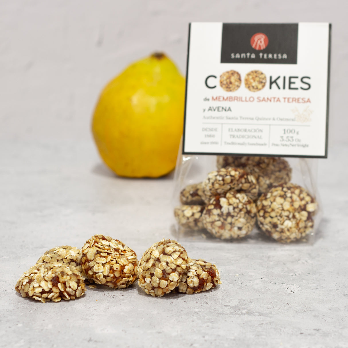 Cookies de Membrillo con Avena 100g