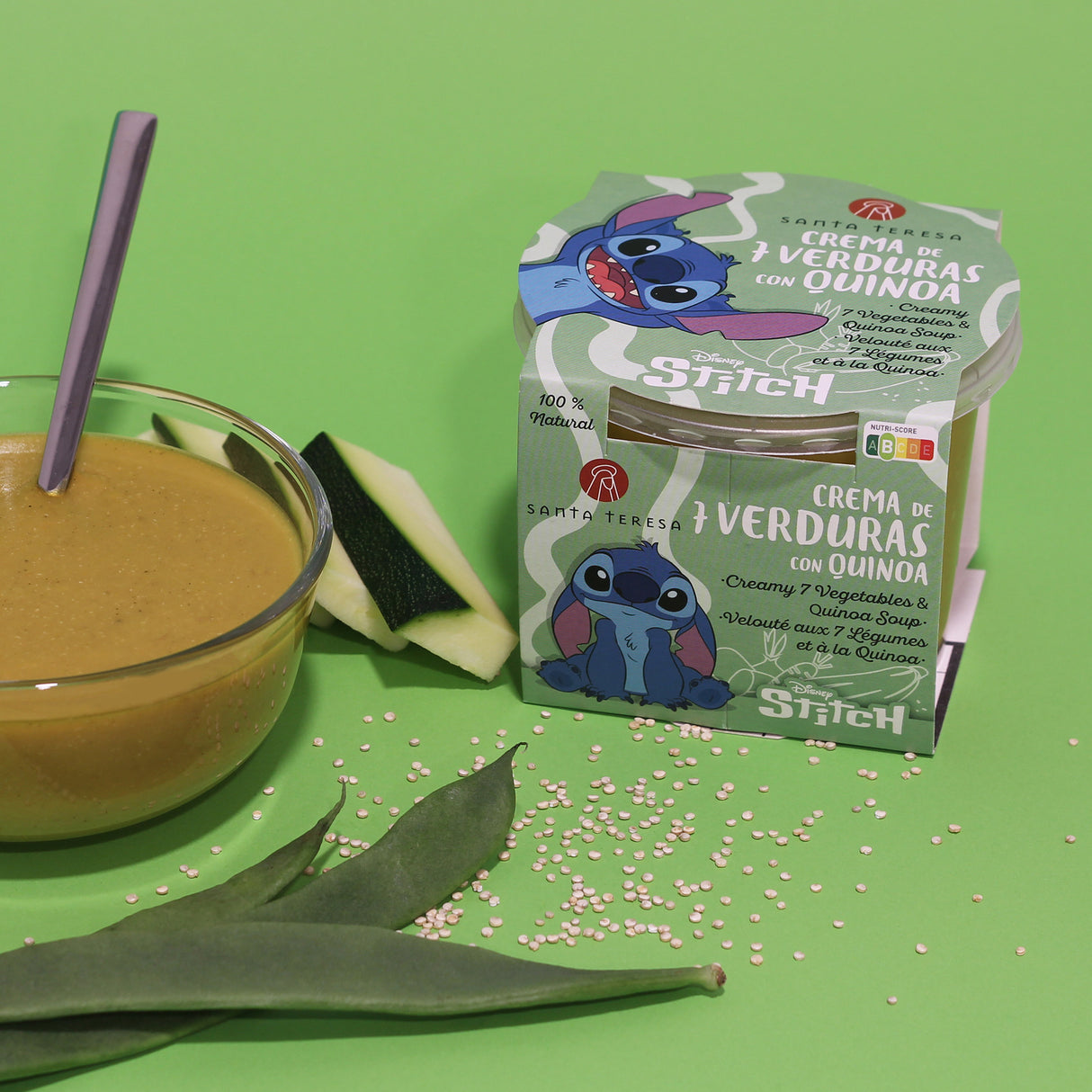 Pack 8 Cremas Disney de 7 Verduras con Quinoa 2.240g