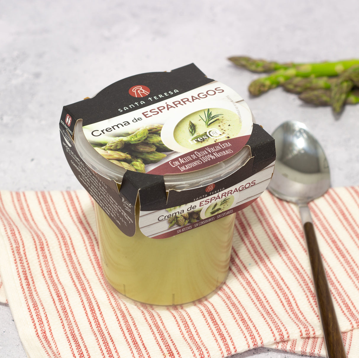 Pack 9 Cremas de espárragos 3.600 g