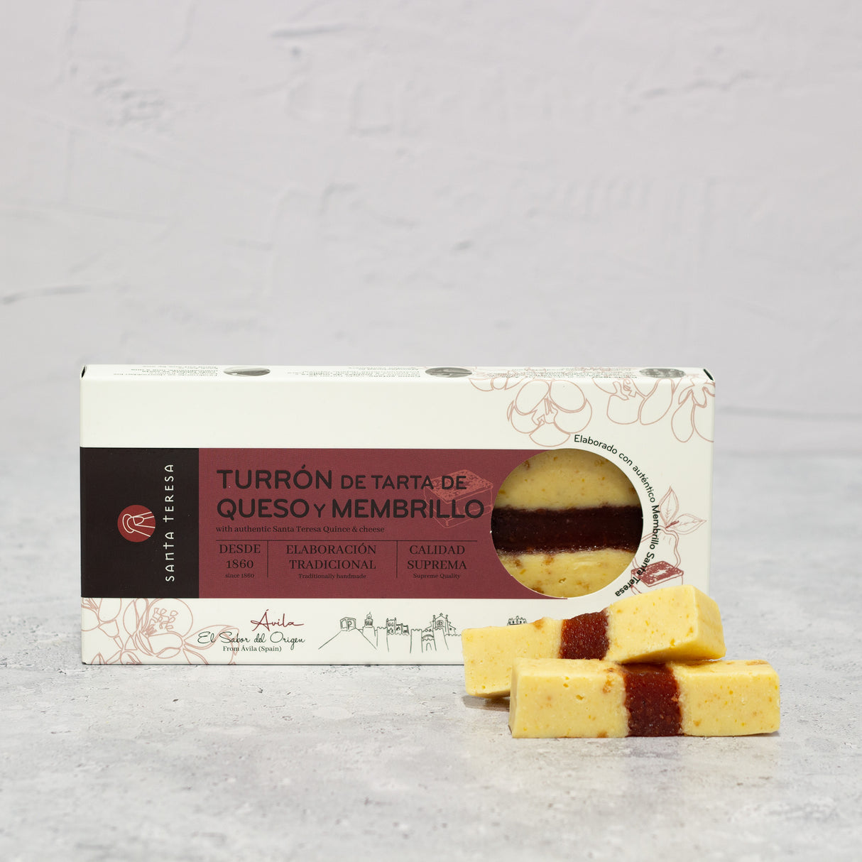 Turrón de Tarta de Queso y Membrillo 270g