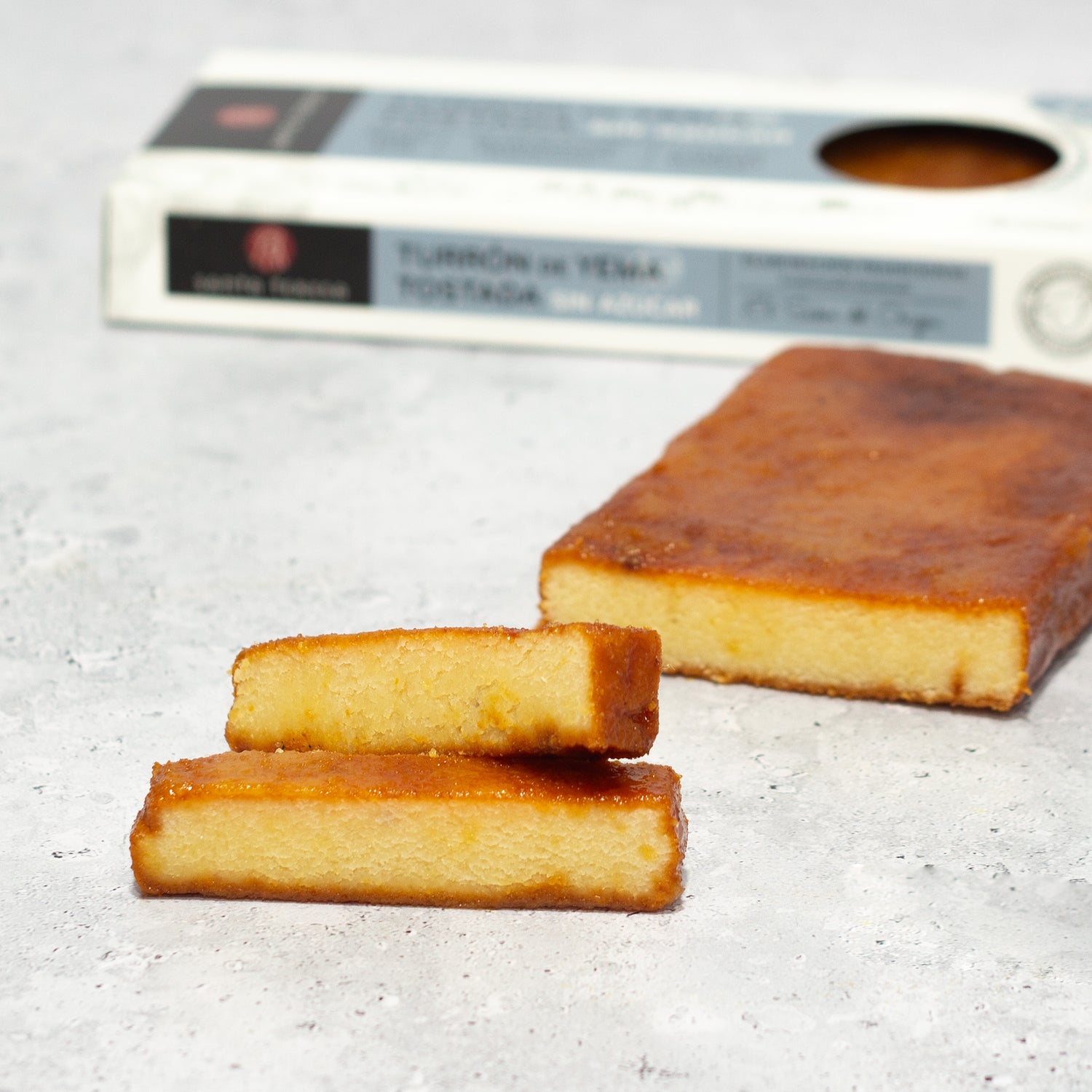 Turrón de Yema Tostada sin Azúcar 270g