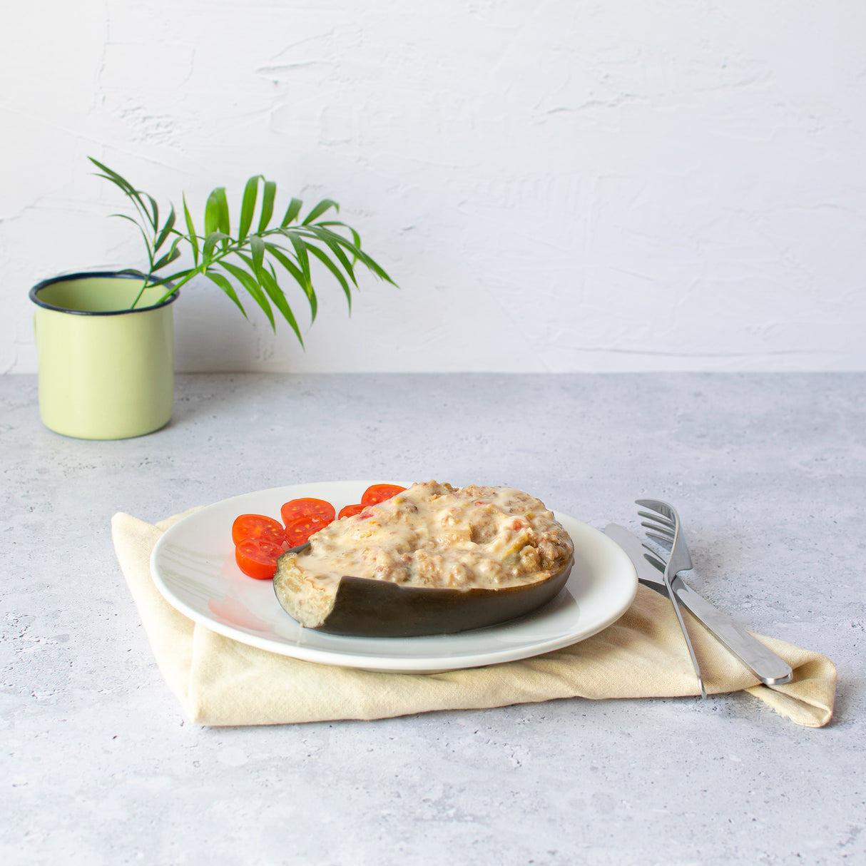 Berenjena Rellena de Carne y Verduras 275 g