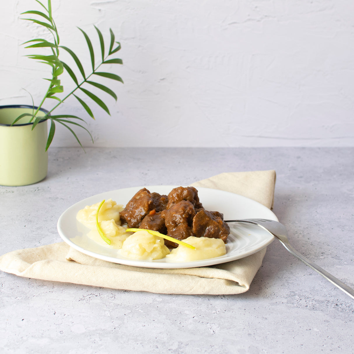 Morcillo de Ternera con Puré de Patata 250 g