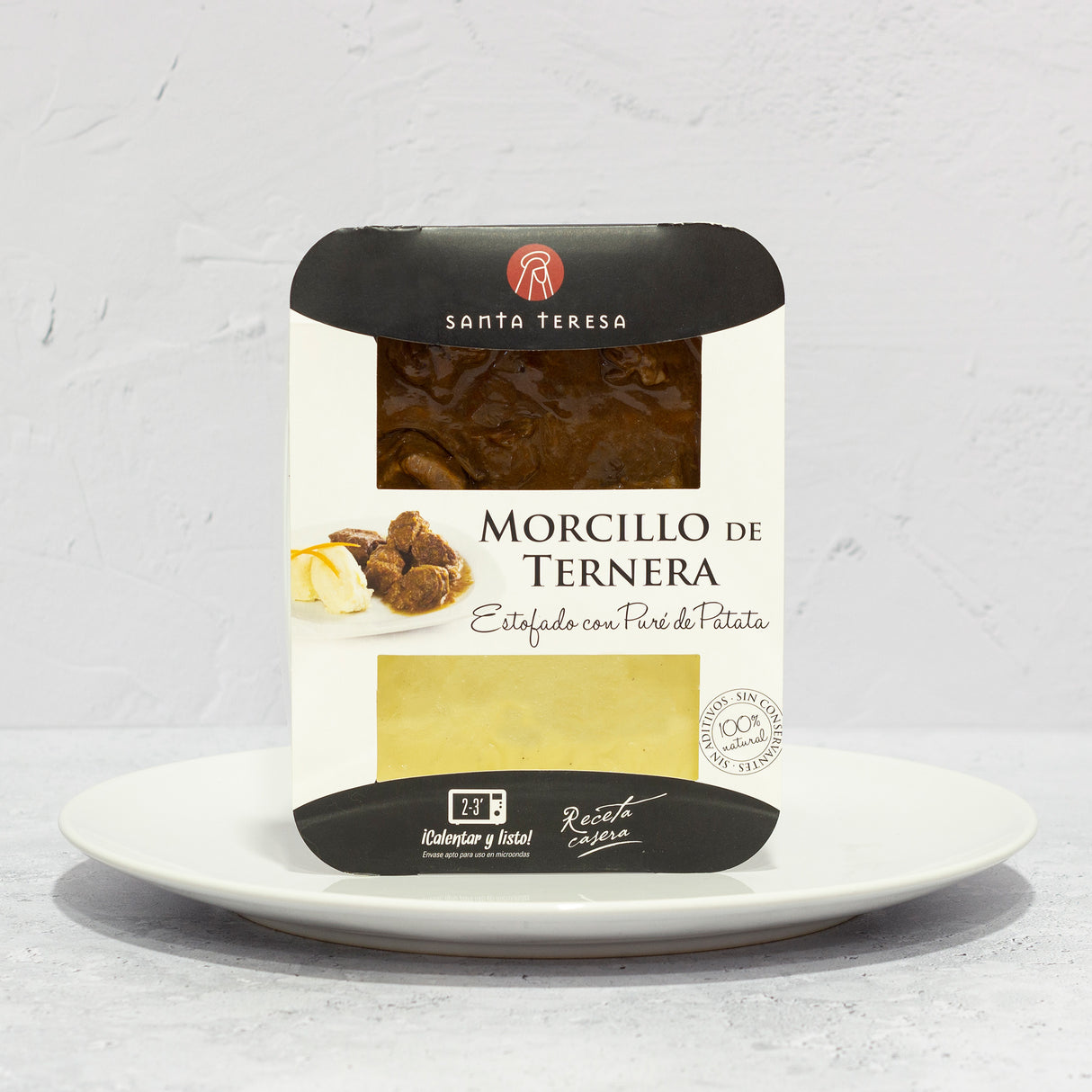 Morcillo de Ternera con Puré de Patata 250 g