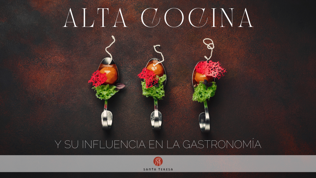 ¿Cómo influye la alta cocina en la gastronomía común?