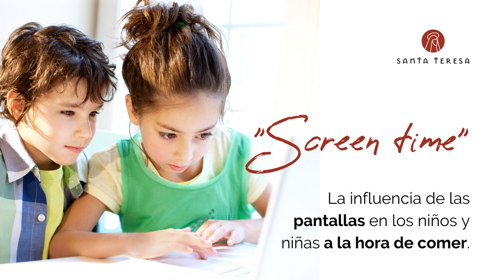 La influencia de las pantallas en los niños a la hora de comer