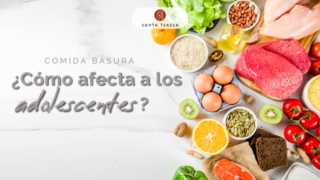 ¿Cómo afecta la comida basura a los adolescentes?