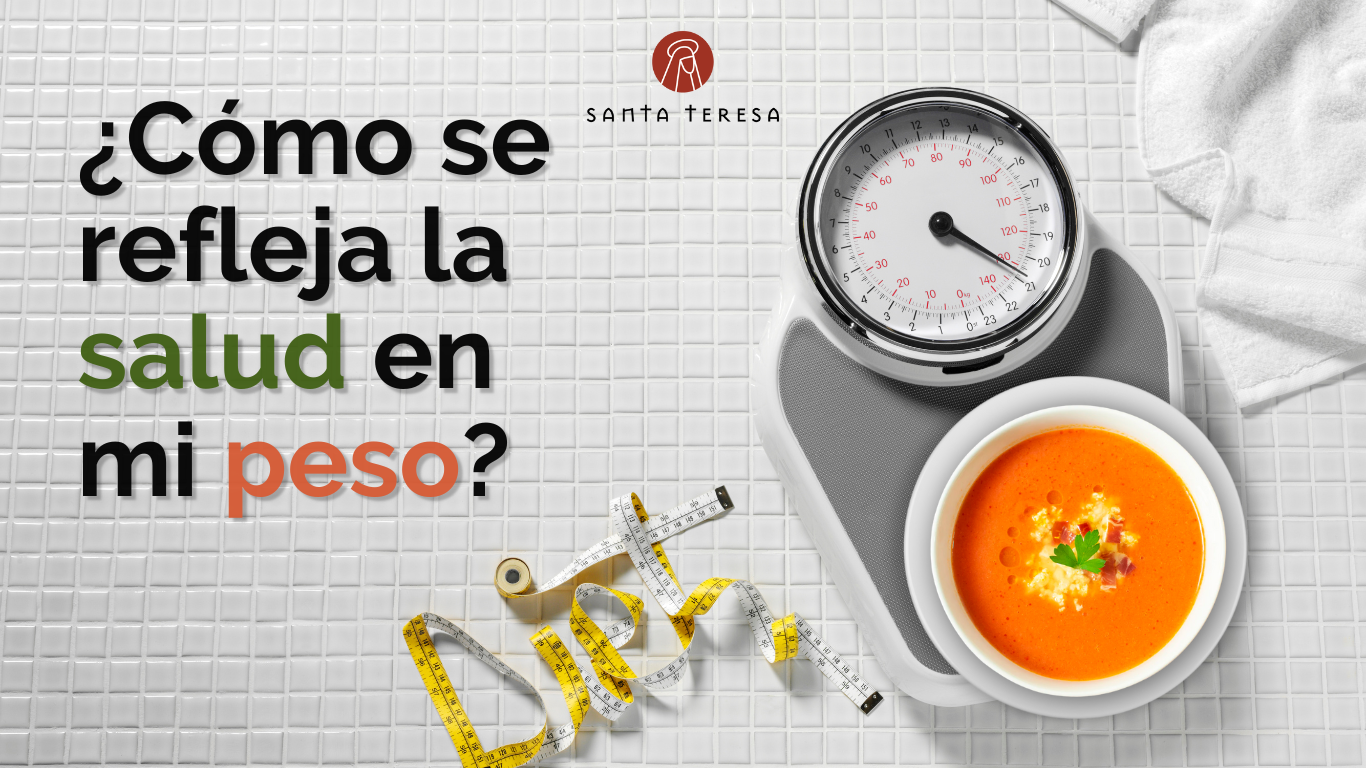 ¿Cómo se refleja la salud en mi peso?