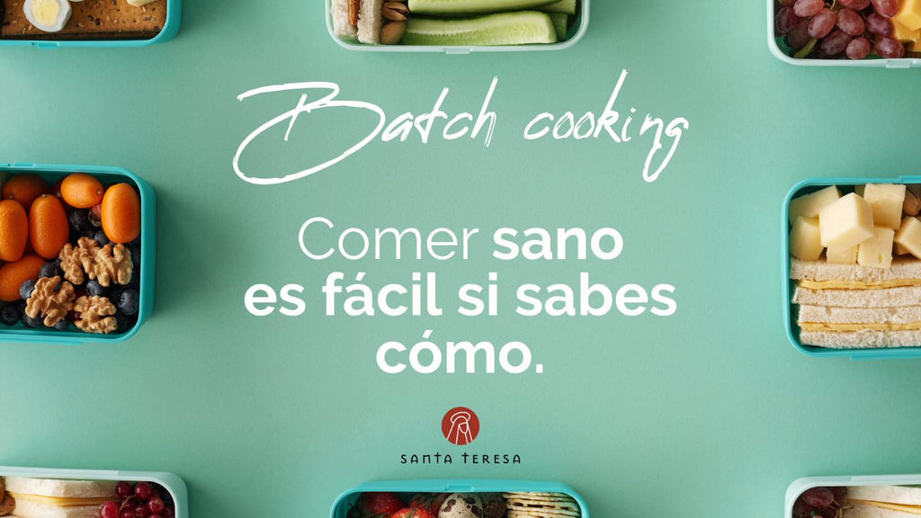 ¿Qué es el batch cooking?