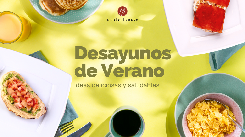 Ideas para desayunos saludables y veraniegos