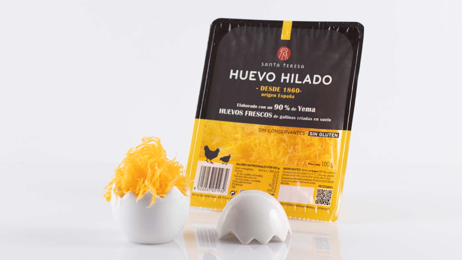 ¿Cómo se hace el huevo hilado Santa Teresa?