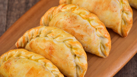 Empanadillas de queso de cabra y membrillo