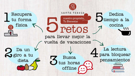 5 retos para llevar mejor la vuelta de vacaciones
