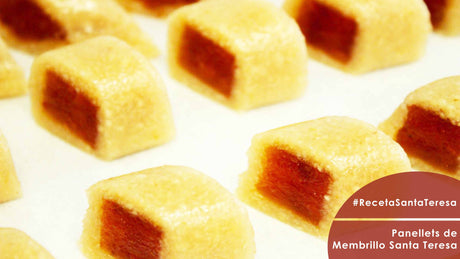 Receta de Panellets de Membrillo Santa Teresa