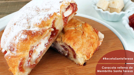 Receta de Caracola rellena de Membrillo Santa Teresa