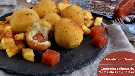 Receta de Croquetas rellenas de Membrillo Santa Teresa