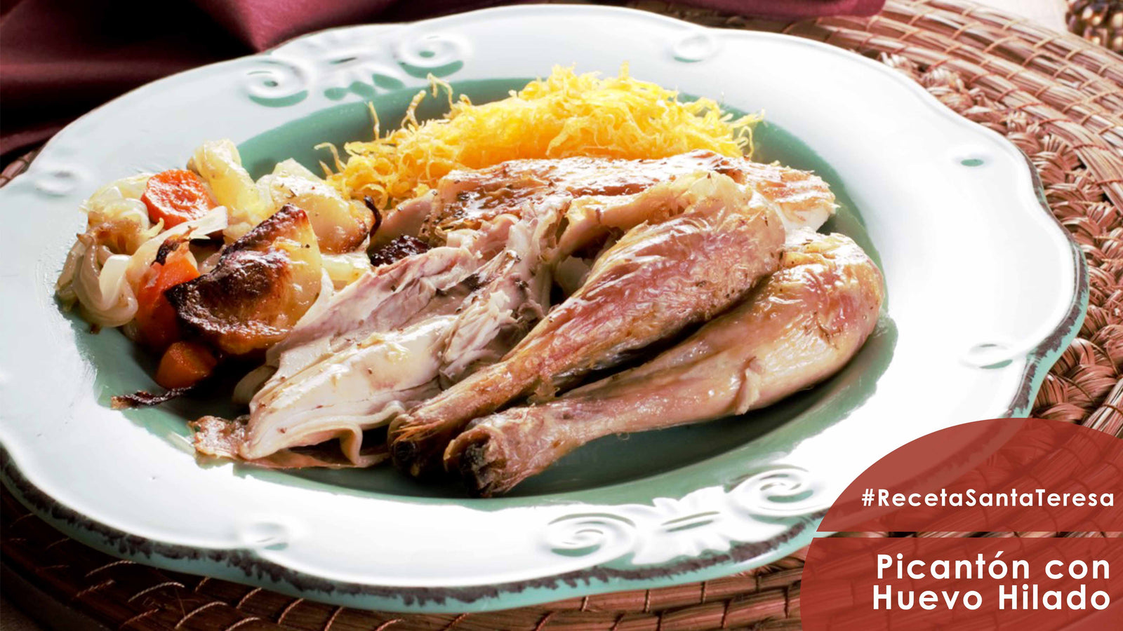 Receta de Picantón con Huevo Hilado Santa Teresa