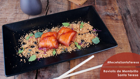 Receta de Raviolis de Membrillo Santa Teresa
