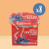 Pack 8 Cremas Disney de Lentejas con Arroz 2.240g