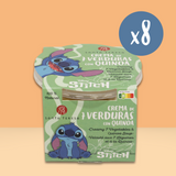 Pack 8 Cremas Disney de 7 Verduras con Quinoa 2.240g