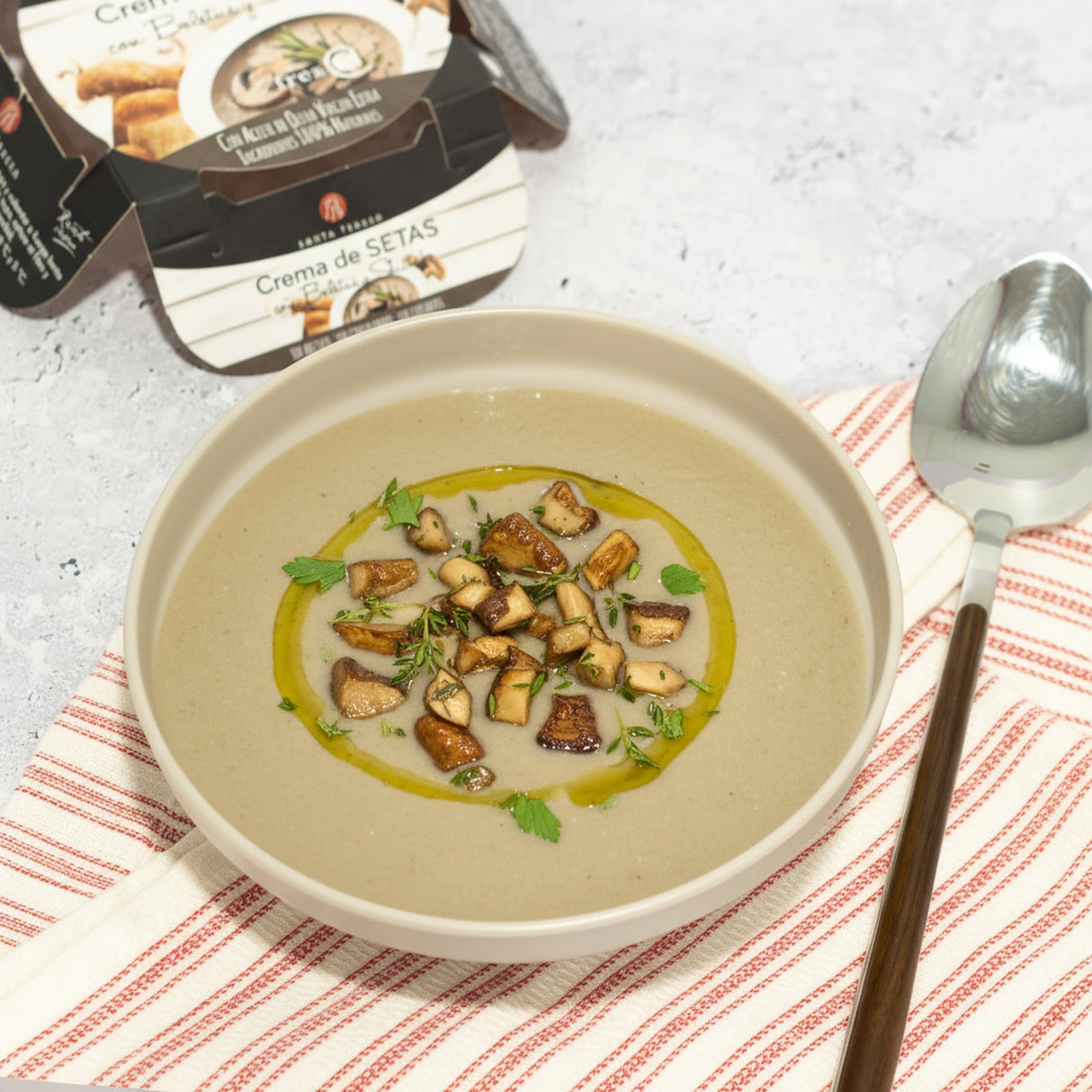 Pack 3 Cremas de setas 1.200 g