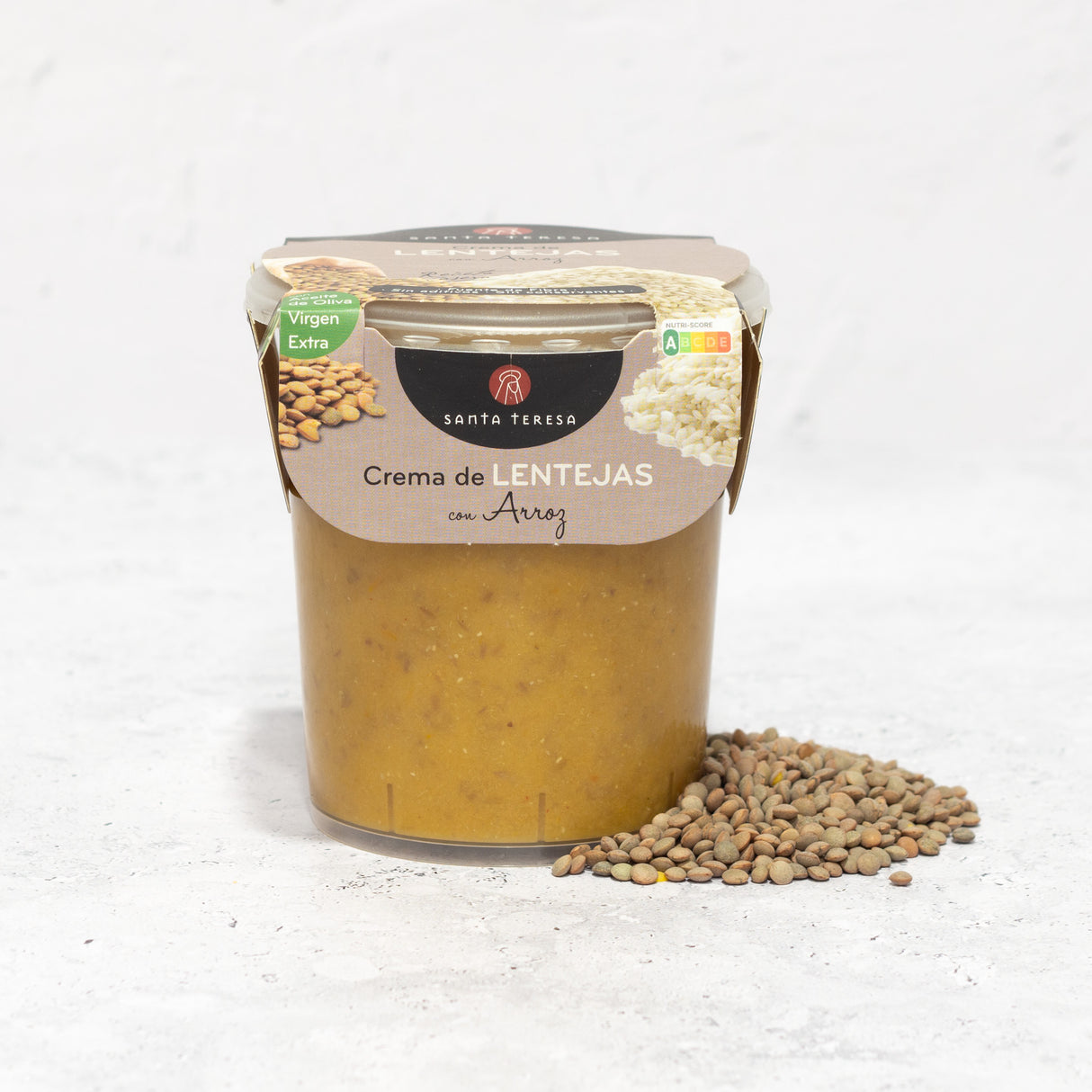 Pack 6 Cremas de Lentejas con Arroz 2.400g