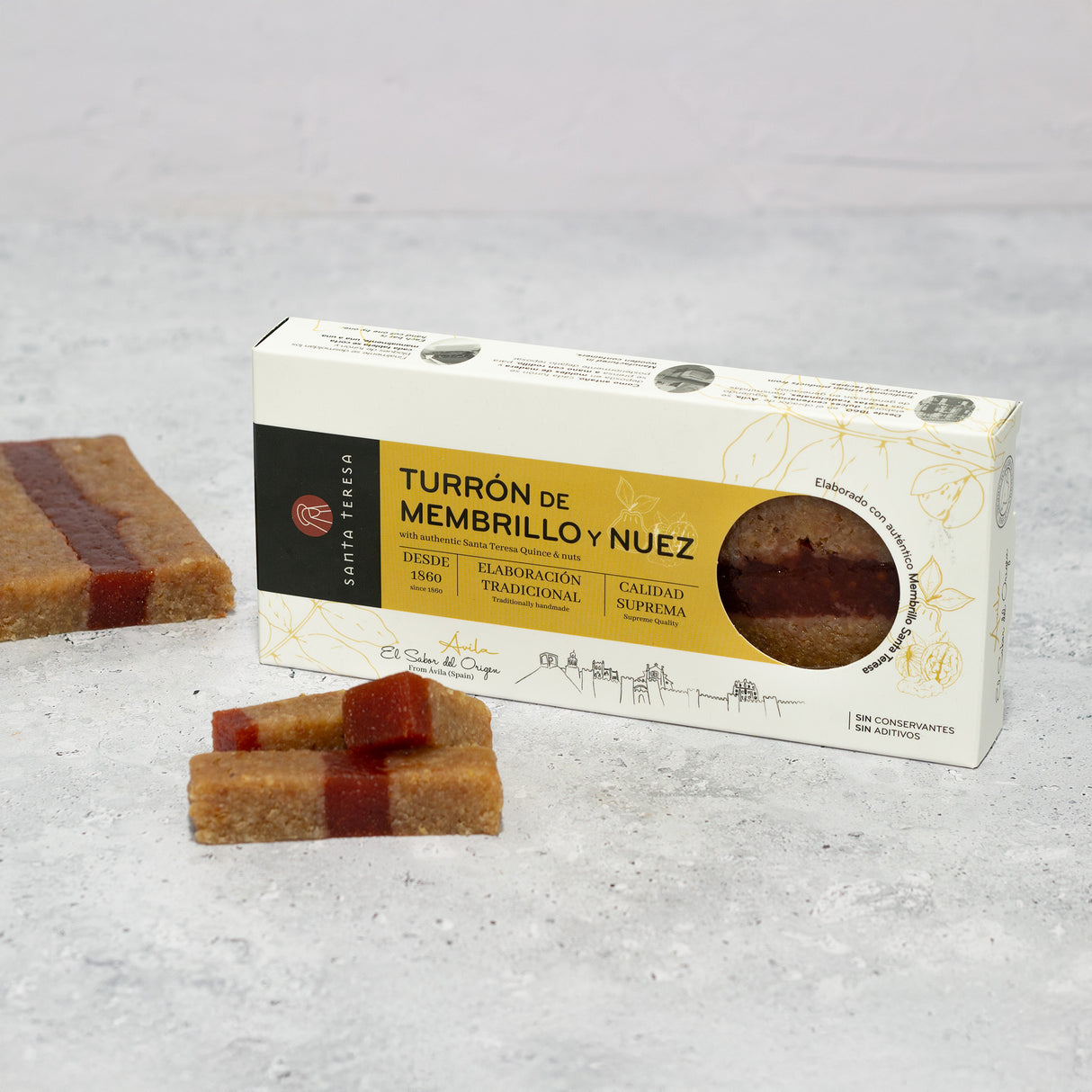 Turrón de Membrillo y Nuez 270g
