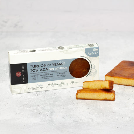 Turrón de Yema Tostada sin Azúcar 270g
