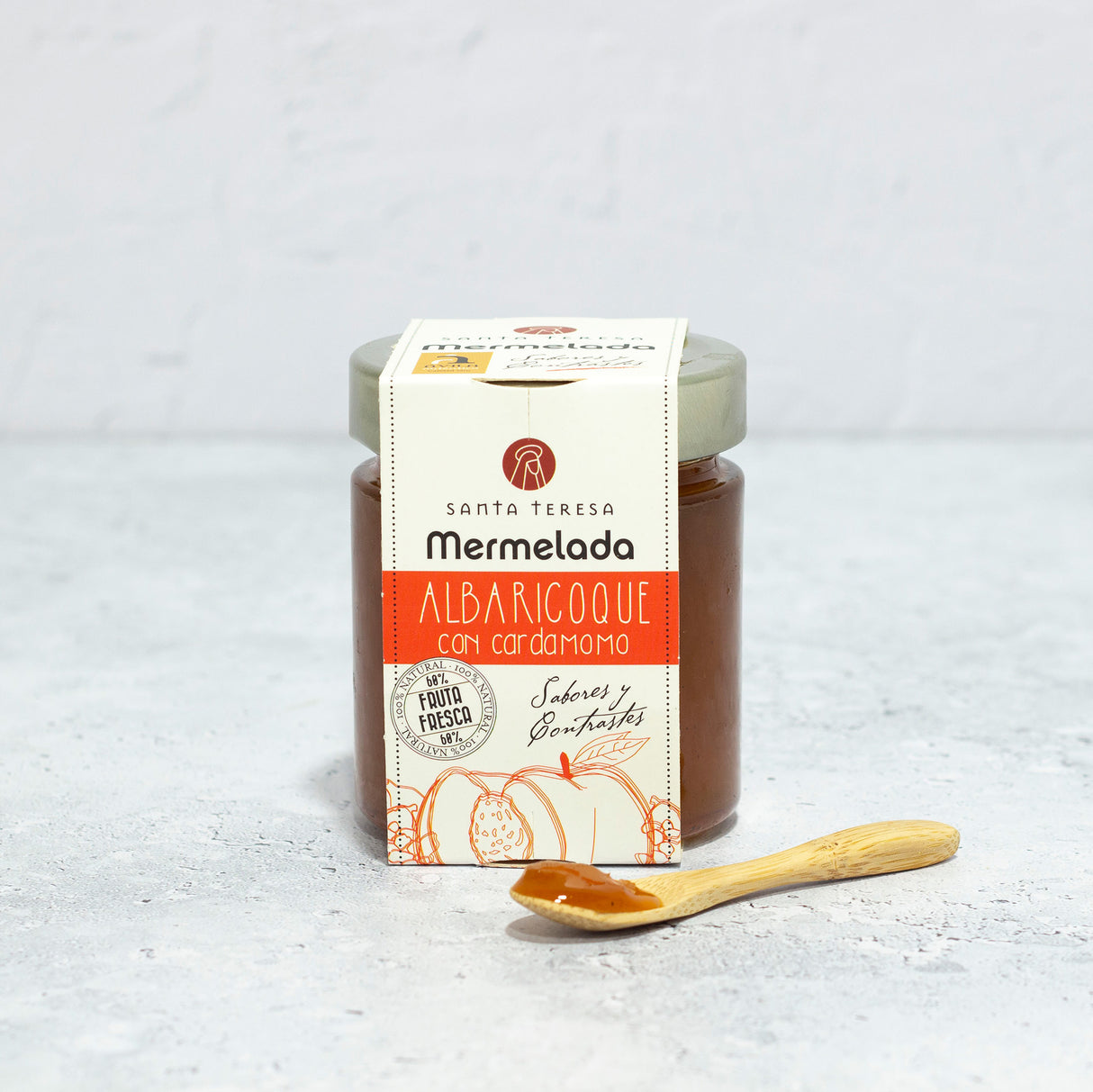 Mermelada de Albaricoque con Cardamomo 240 g