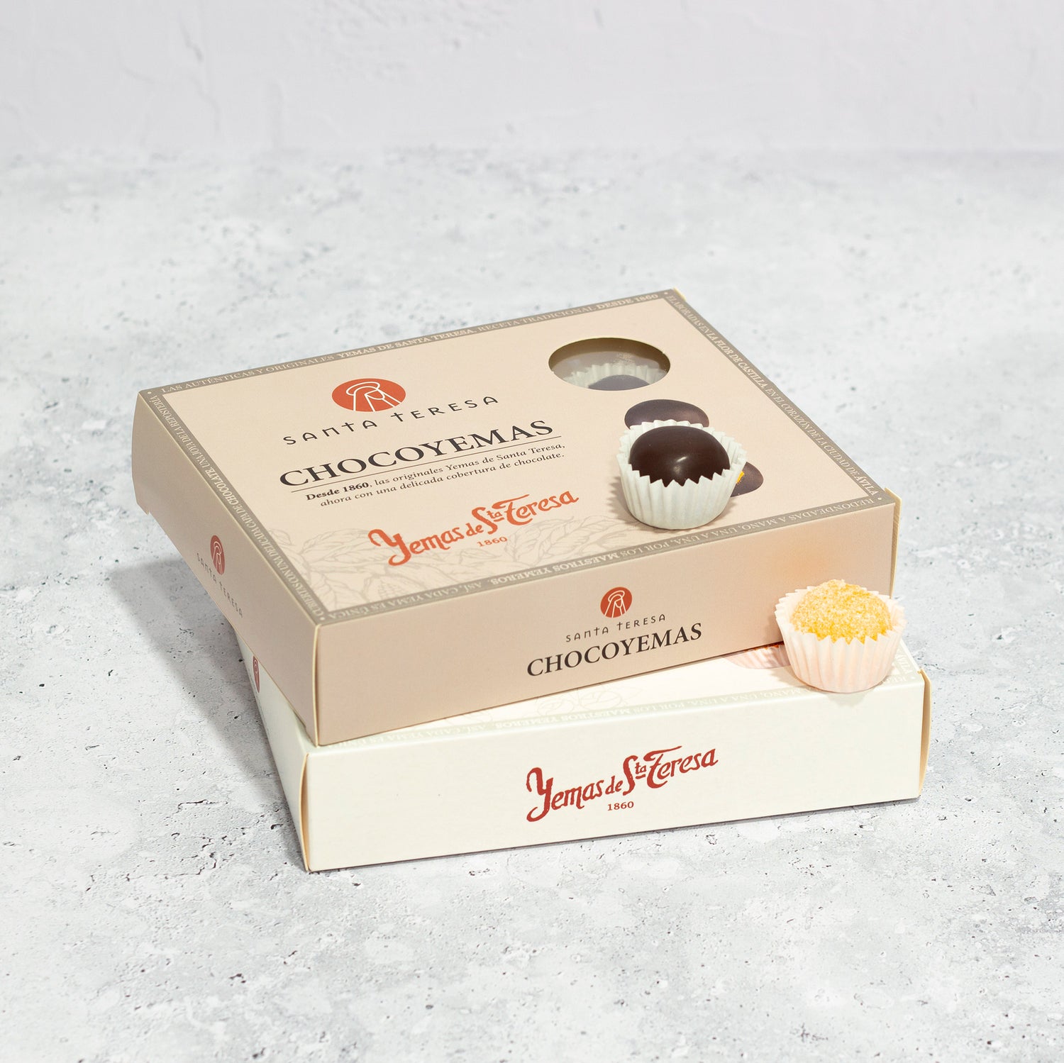 Pack de 2 Estuches de Yemas Tradicionales y ChocoYemas