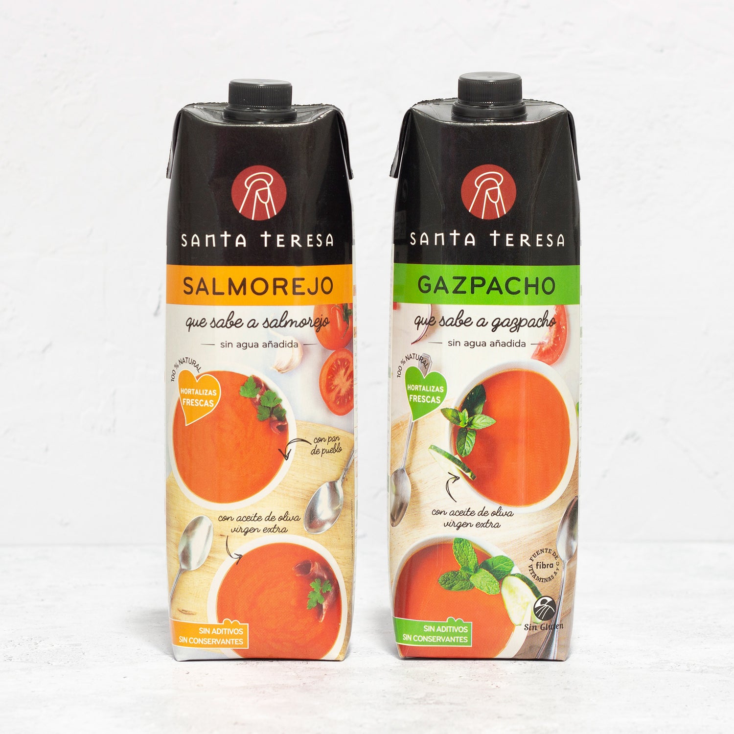 Pack 1L Gazpacho + 1L Salmorejo