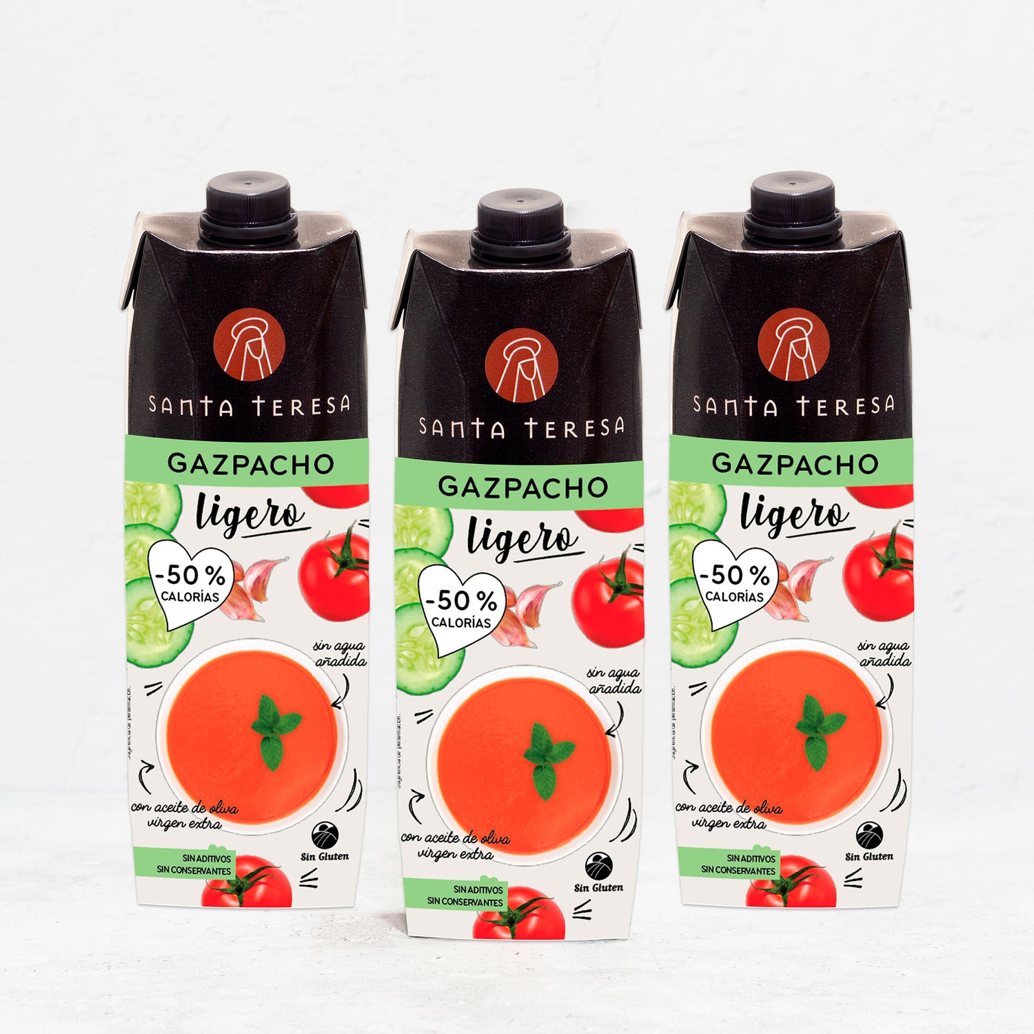 Tripack Gazpacho Ligero 3 L